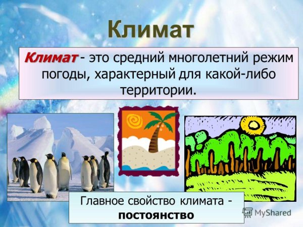 Климат презентация