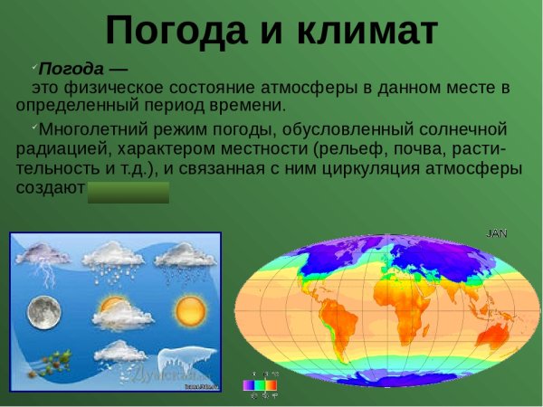 Погода и климат