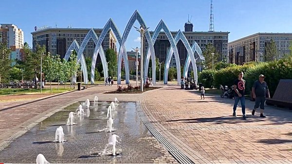 Парк Астана в Нурсултане