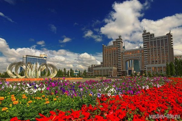 Парк в Нурсултане