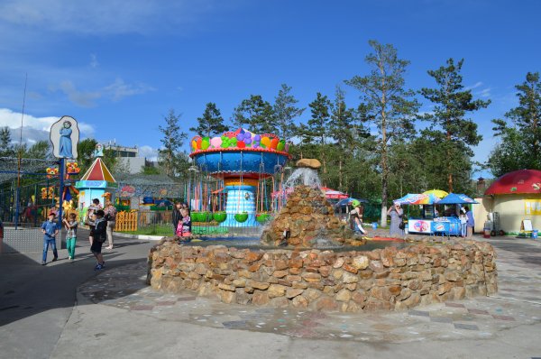 Парк ОДОРА В Чите аттракционы