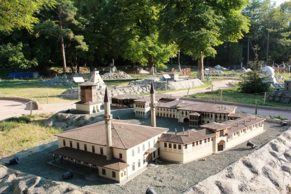 Парк миниатюр Крым Бахчисарай январь