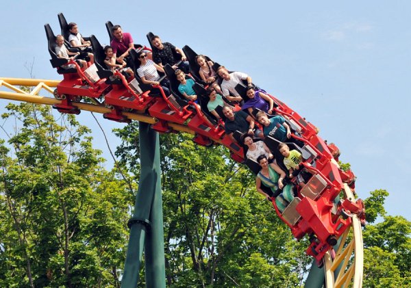 Парк Горького аттракционы