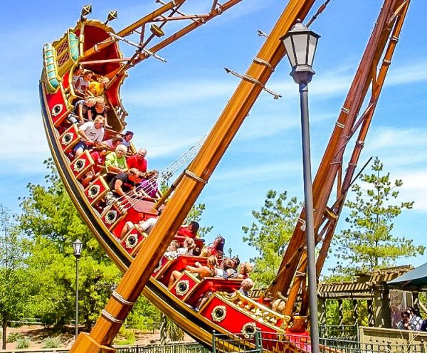 Старик Хоттабыч аттракцион парк Горького