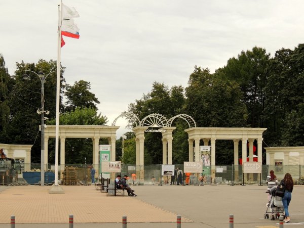 Парк Сокольники входы в парк