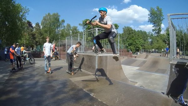 Скейт парк Кузьминки