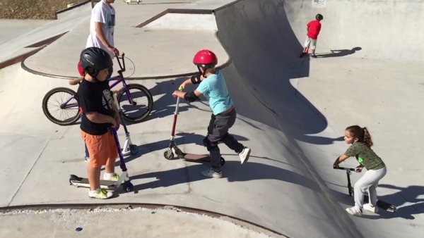 Скейт парк для детей