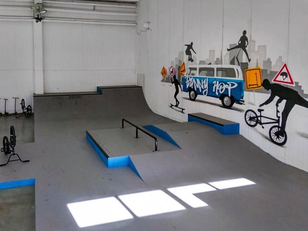 Банихоп на Семеновской скейт парк