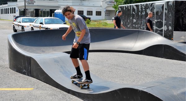 Трасса для скейтборда