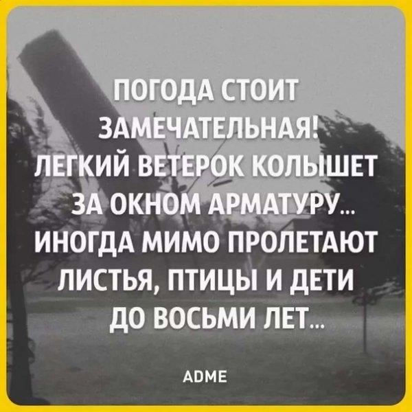 Легкий ветерок колышет арматуру мимо пролетают дети