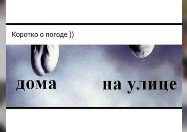 Коротко о погоде