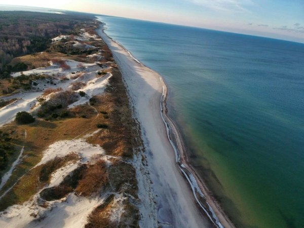 Балтийское море Куршская коса