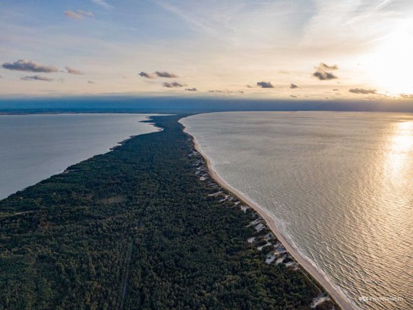Балтийское море Куршская коса