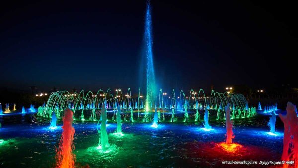 Фонтан парка Победы Севастополь