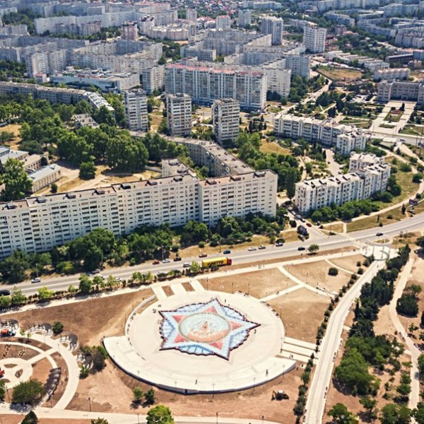 Парк Победы Севастополь сверху