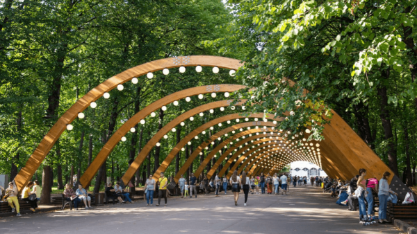 Парк Сокольники Москва лето