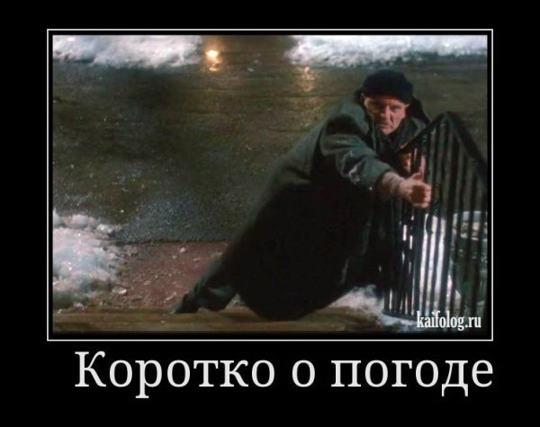 Коротко о погоде прикол