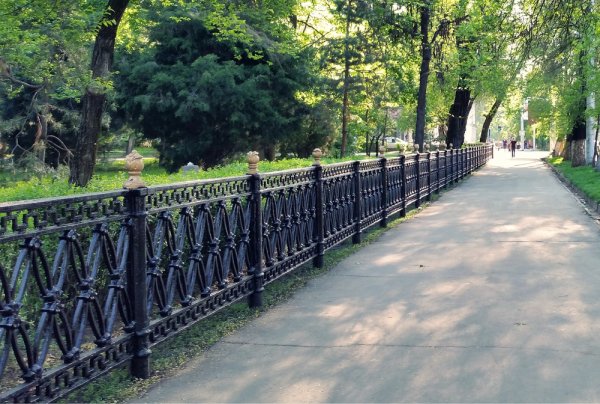 Парк Горького чугунная ограда