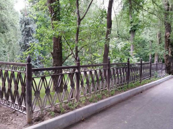 Парк Достоевского ограда