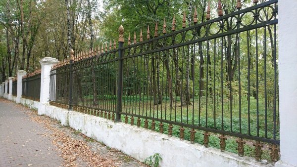Парк Победы СПБ ограда