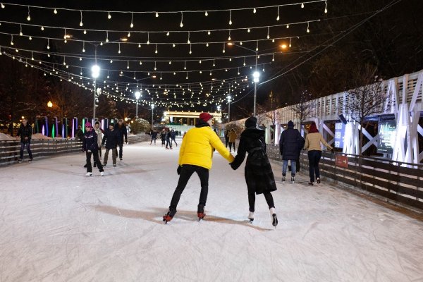 Каток в парке Горького 2019-2020