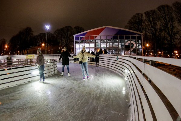 Парк Горького каток 25.11.2022