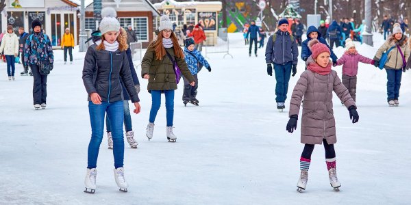 Воронцовский парк каток 2020