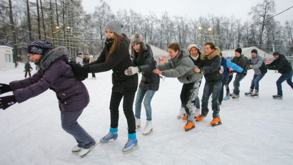 Корпоратив на катке