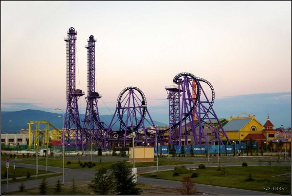 Парк аттракционов Адлер Олимпийский парк