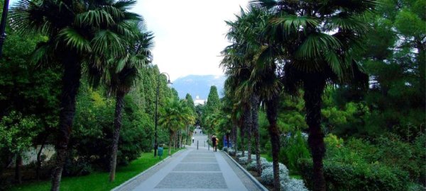 Приморский парк Ялты 1994