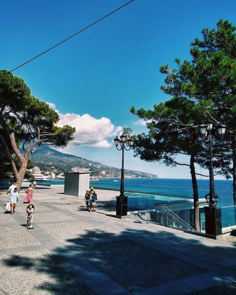 Приморский парк имени Горького Ялта