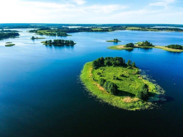 Национальный парк Браславские озера Белоруссии