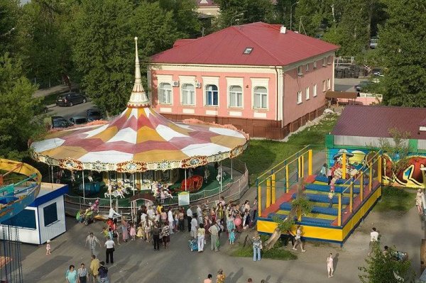 Горсад Томск аттракционы