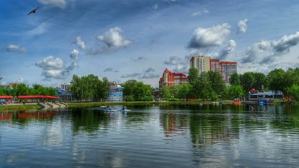 Белое озеро Томск парк