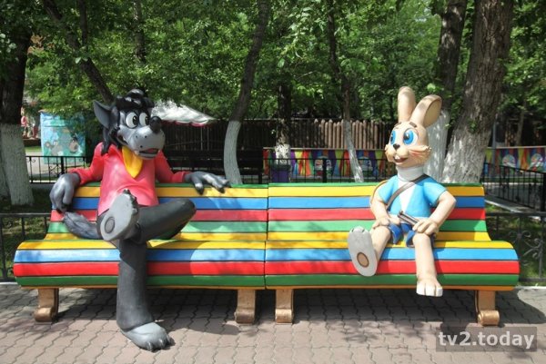 Городской сад Томск аллея сказок