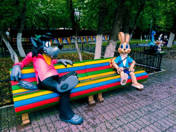 Горсад Томск аттракционы