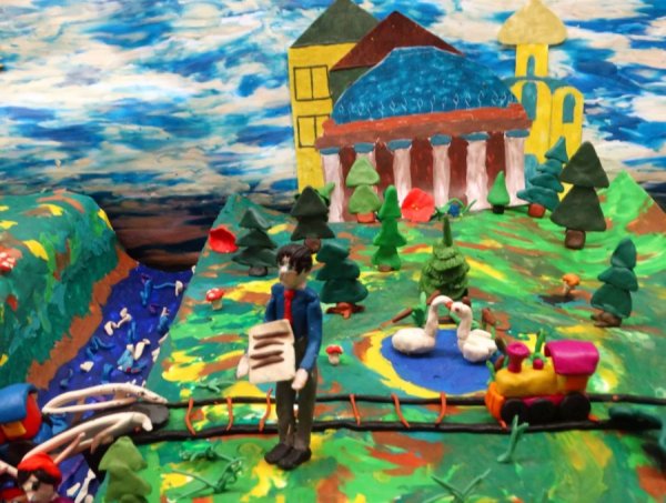 Город из пластилина