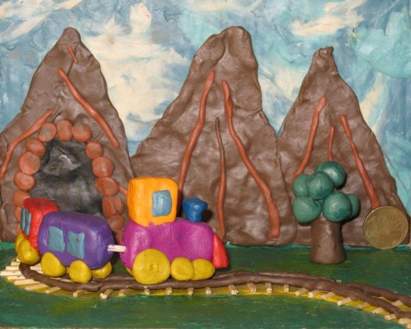 Макет гор для детского сада
