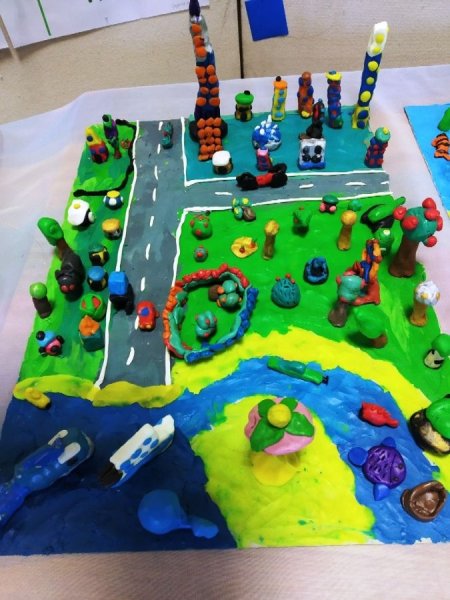 Лепка город