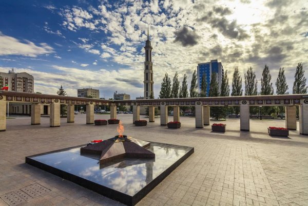 Мемориальный парк Победы в Казани