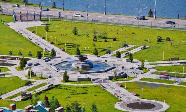 Казань парк тысячелетия Казани