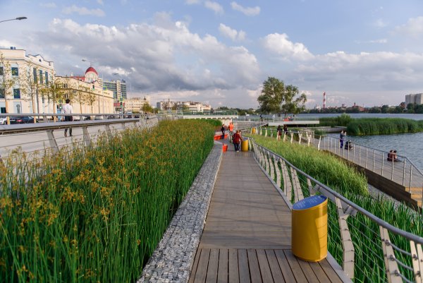 Благоустройство озера кабан Казань