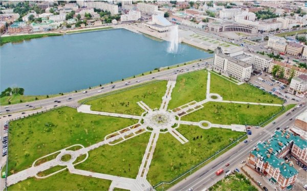 Казань парк тысячелетия Казани