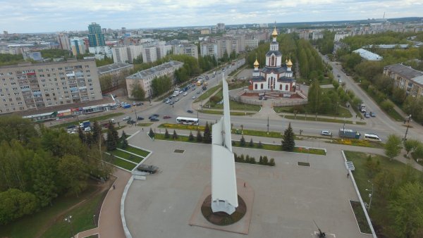 Район парка Победы Киров