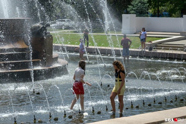 Жара в Ростове на Дону
