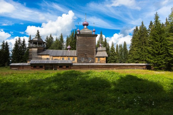 Водлозерский национальный парк часовни