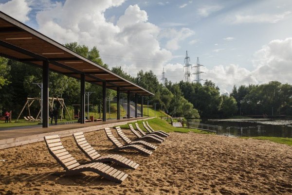 Парк в Ховрино Левобережный