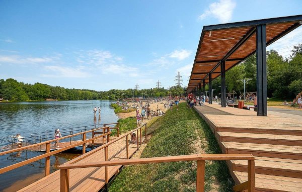 Пляж Союз Левобережная