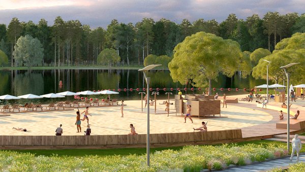 Мещерский пруд в Солнцево