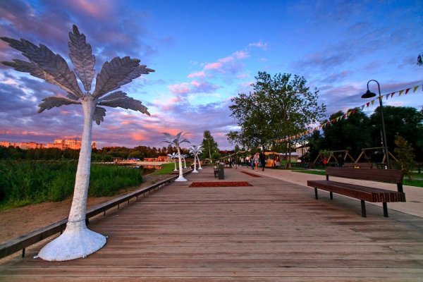 Парк Сенеж в Солнечногорске набережная